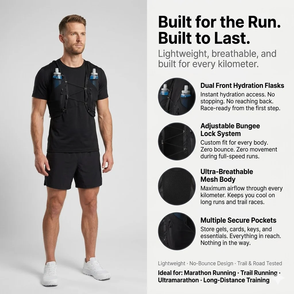 RUNNR™ Endurance Hydration Vest - Image 5