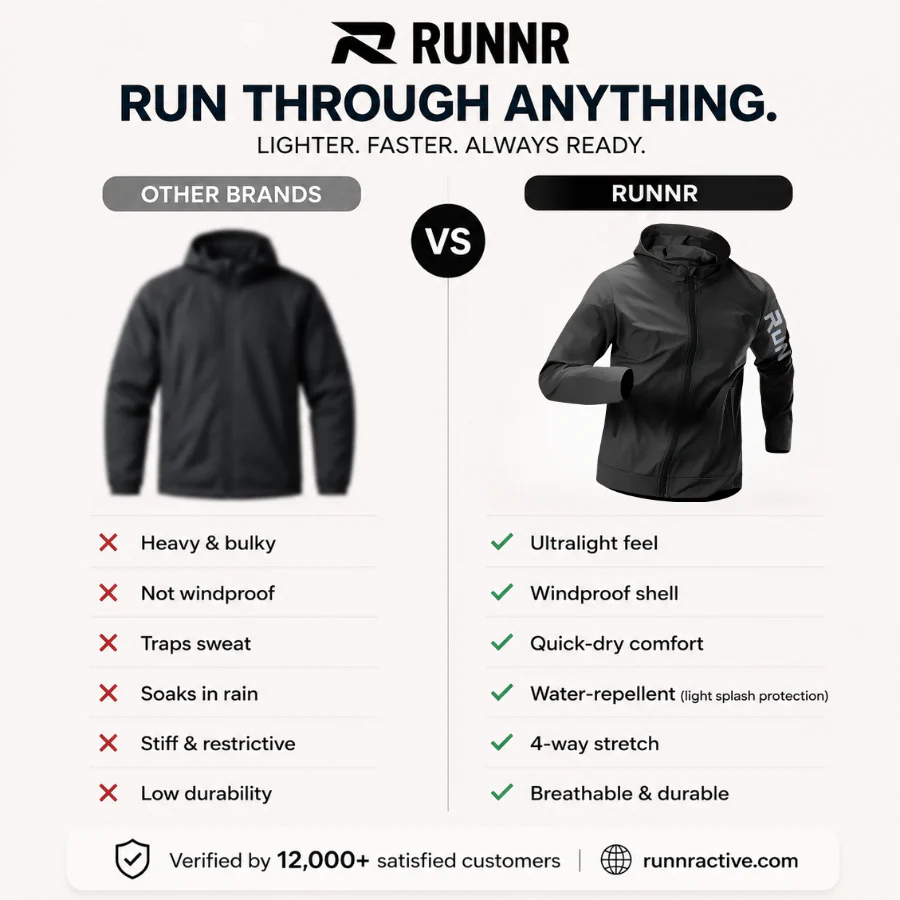 RUNNR AeroShield™ — Lightweight Hooded Running Jacket - Image 5