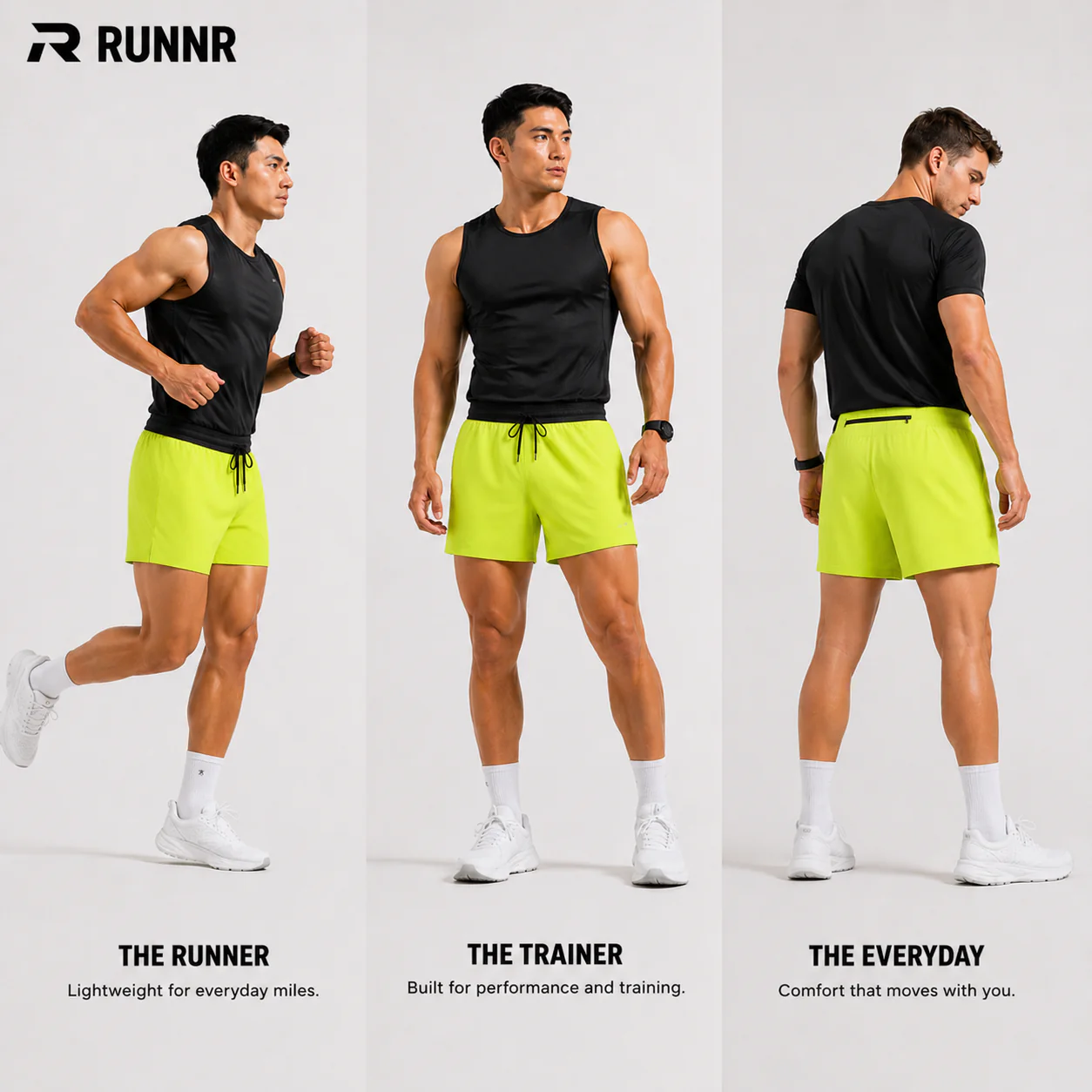 RUNNR AeroSplit Men's Running Shorts - Image 9