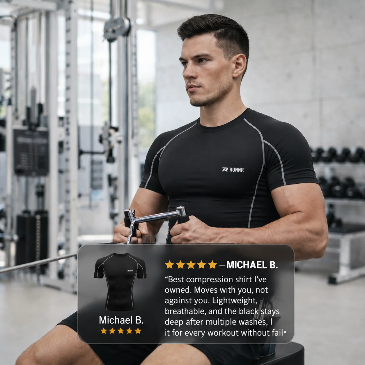 RUNNR COMPRESSION SHIRT - Image 3