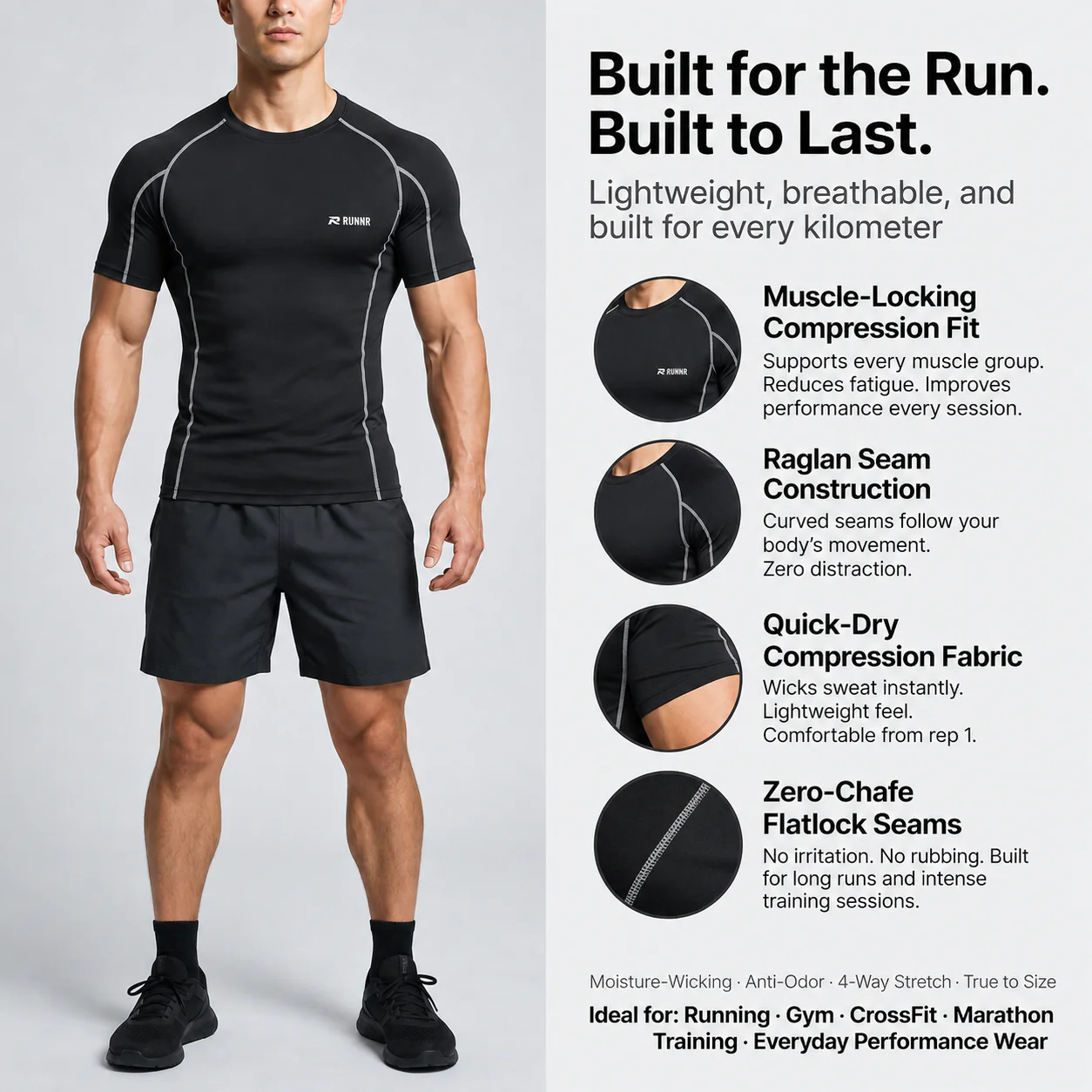 RUNNR COMPRESSION SHIRT - Image 4