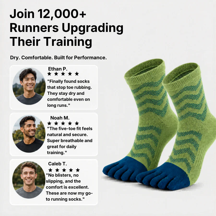 RUNNR Five-Toe Running Socks - Image 9