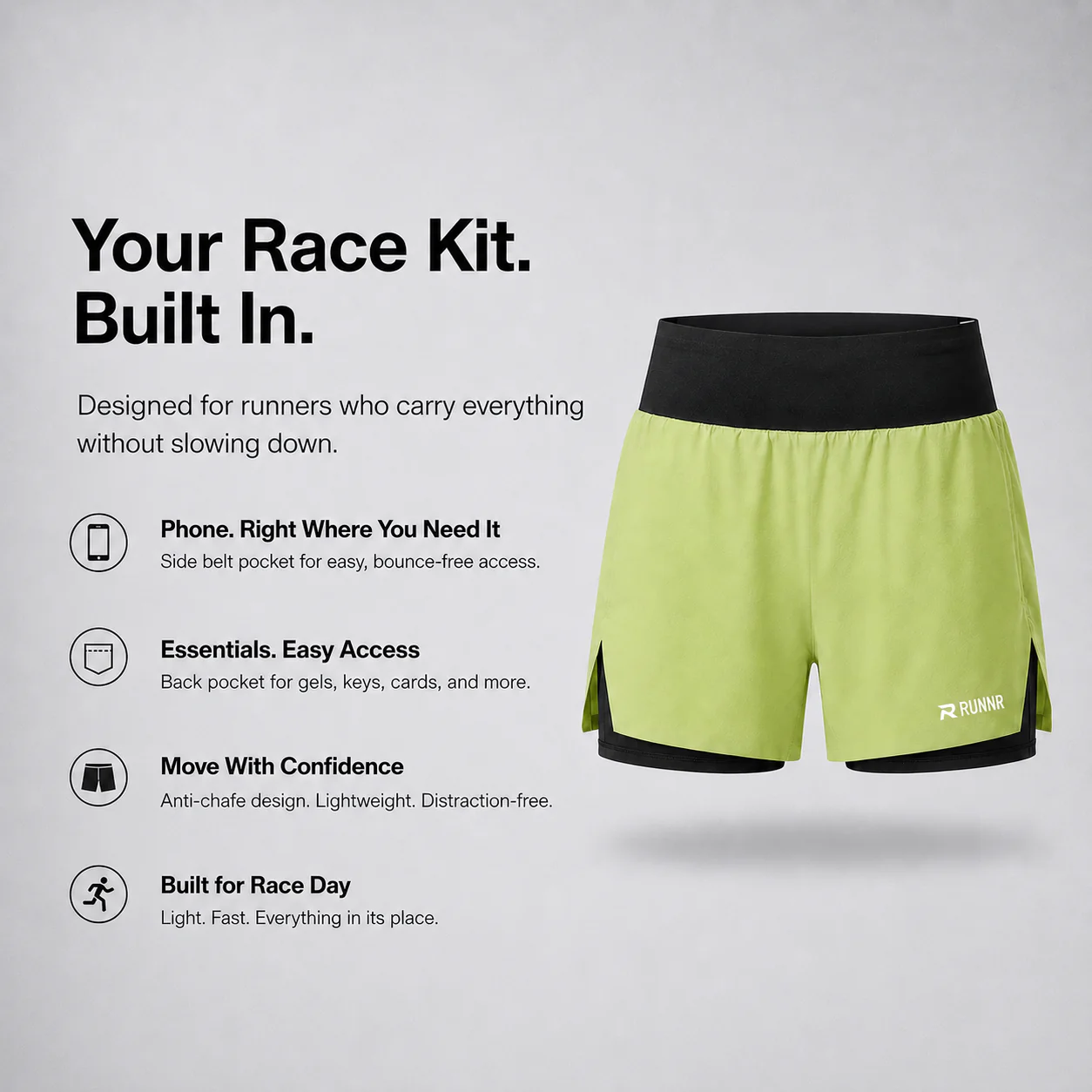 RUNNR PaceVault Shorts - Image 4