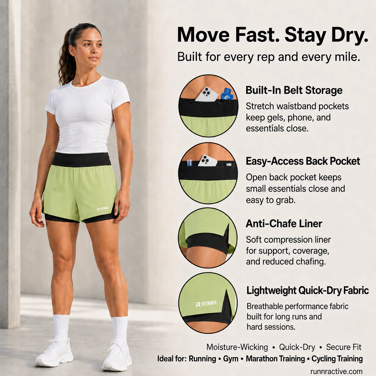 RUNNR PaceVault Shorts - Image 5